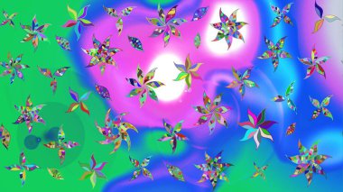 Zarif, parlak ve mavi çiçek desenli tasarım. Sabıka baskıları, bebek kıyafetleri, duvar kâğıtları, paket kutuları vb..