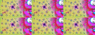 Çiçekli eskiz çizimi. Renkli Yaz Temalı eskiz kalıbı. Düz Çiçek Elementleri Tasarımı. Tarafsız renklerde çiçekler.