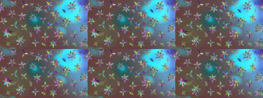 Güzel çiçek deseni. Düz Çiçek Elementleri Tasarımı. Renkli Bahar Teması eskiz kalıbı. Kahverengi renkte çiçekler.