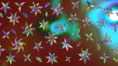 Beautiful watercolor Bouquet of summer flowers sketch pattern. Nice fabric pattern.