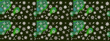 Çiçeksel gri çizim deseni. Raster çiçek izi. Raster Yumuşak kumaş deseni. Klasik taslak çizimi.