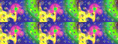 Yeşil renkli çiçekler. Yumuşak, bahar çiçekli arka plan. Raster çiçek desenli ve çiçekli..