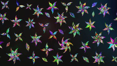 Gri renkli çiçekler. Küçük çiçekte sevimli çiçek deseni var..