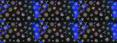 Organik motif arka planı. Çizim kalıbı. Raster illüstrasyonu. Ultraviyole kumaş deseni.