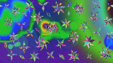 Moda baskısı. Ton halinde. Dekorasyon ve tasarım için güzel bir desen. Çiçeğin suluboya çizimlerinin mükemmel deseni. Suluboya desenli çiçek deseni.