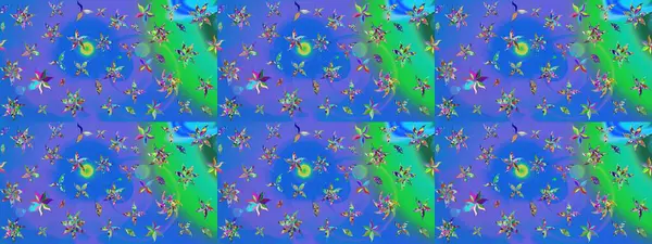 Çiçekler suluboya eskiz deseni. Raster Stili kumaş deseni.