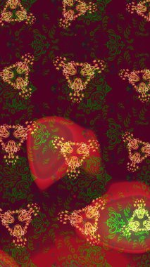 Raster illüstrasyonu. Çiçek deseni. Düz Çiçek Elementleri Tasarımı. Renkli Bahar Teması eskiz kalıbı. Chichi kumaş deseni çiz.