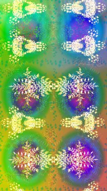 Çiçekli eskiz arkaplanı. Renkli Bahar Teması eskiz kalıbı. Çocuk stili. Düz Çiçek Elementleri Tasarımı.