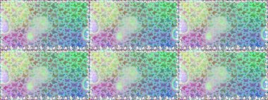 Kusursuz desen. Raster illüstrasyonu. Tarafsız ve mavi arkaplandaki suluboya kelebeklerin. Raster. Web sayfası arkaplanları, duvar kağıtları, tekstil, yüzey dokuları için mükemmel.