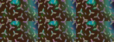 Kar tanesi ikonu, izole edilmiş. Düz dizayn. Renkli arka planda güzel kar taneleri. Raster illüstrasyonu.