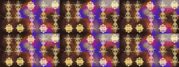 Raster Noel soyut renkli arka plan ve düşen kar tanesi. Noel süslemeleri ve Noel süslemeleri.