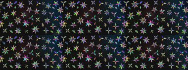 Tekstil veya kitap kapakları, imalat, duvar kağıtları, baskı, hediye paketi ve yapıştırma kitabı için çiçek eskizi geçmişi. Raster illüstrasyonu. Küçük ölçekli çiçeklerdeki basit sevimli desen.