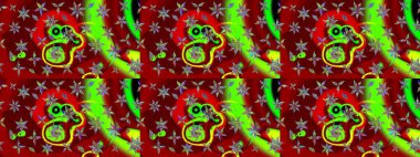 Küçük kırmızı çiçeklerle oldukça eski bir besin torbası deseni. Tekstil, kumaş, kapaklar, duvar kağıtları, baskı, paket, koleksiyon defteri, örgü, dekupaj için çiçek arkaplanı..