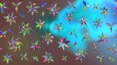 Eskiz Vintage Çiçek Deseni. Raster Kalça dokusu deseni.