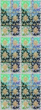 Damask pürüzsüz yineleme kalıbı. Tarafsız renklerde altın element. Barok tarzında altın çiçekli süs. Antika altın tekrarlanabilir duvar kağıdı.