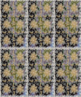 Gri renklerdeki altın elementler. Geleneksel klasik Raster altın eskiz modeli. Barok tarzında eskiz doğulu süsü..