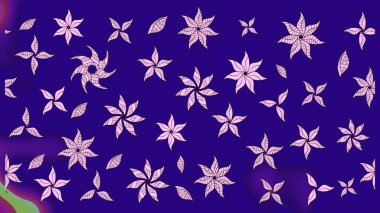 Renkli Yaz Temalı eskiz kalıbı. Güzel eskiz şekli. Yazdır. Raster çiçekli arka plan. Güzel kumaş deseni. Düz Çiçek Elementleri Tasarımı.