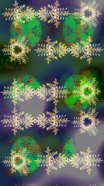 Boyama sayfaları. Raster süslemeleri, Noel tebrik kartları, davetiye şablonu. Zentangle zarif kar taneciği.