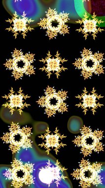 Raster Noel soyut renkli arka plan ve düşen kar tanesi. Kar tanesi arka planı. Raster illüstrasyonu.