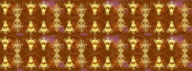 Raster illüstrasyonu. Renkli arka planda güzel kar taneleri. Raster kar taneleri deseni.