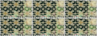 Raster illüstrasyonu. Anti-stres için soyut örnek sayfası. Tarafsız renklerde.