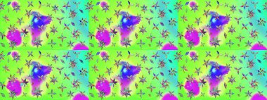 Tekstil veya kitap kapakları, imalat, duvar kağıtları, baskı, hediye paketi ve yapıştırma kitabı için çiçek eskizi geçmişi. Küçük çaplı çiçeklerdeki basit şirin desenler. Raster illüstrasyonu.