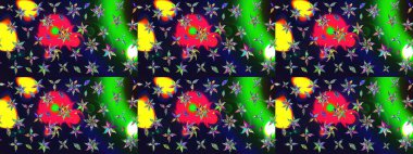 Büyük bir çiçek boyası seti. Raster şirin suluboya çiçek desenleri çiziyor. Kartlar, davetiyeler, tarih kartları ve daha fazlası için kullanılabilir.