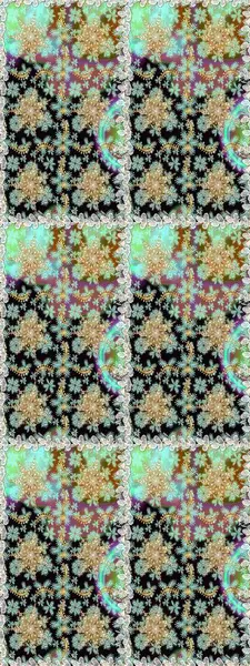 Antika altın tekrarlanabilir duvar kağıdı. Tarafsız renklerde altın element. Damask arkaplanı tekerrür ediyor. Barok tarzında altın çiçek süsü..