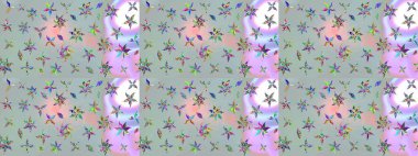 Kızılderili desenli desenli desenli şal deseni. Raster Henna dövme stili. Etnik Mandala süsü. Tekstil, tebrik kartı, boyama kitabı, telefon kılıfı baskısı için kullanılabilir.