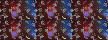 Düz renkli arka plan üzerinde izole kar taneleri tasarımı. Kar tanesi süs desen. Kar taneleri arka plan. Snowflakes desen. Raster illüstrasyon.