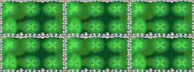 Renkli Bahar Temalı Kusursuz Arkaplan. Düz Çiçek Elementleri Tasarımı. Raster Modaya uygun kumaş deseni. Renkli şirin çiçek deseni.