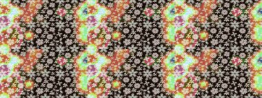 Tarafsız renklerde çiçekler. Düz Çiçek Elementleri Tasarımı. Çiçekli eskiz çizimi. Renkli Yaz Teması çizim şablonu.