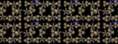 Yeni yıl dekoratif kar taneleri arka planı. El çizimi Noel Raster illüstrasyonu. Kış Kar Taneleri Karalamaları.