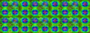 İllüstrasyon kar tanesi. Yeşil, mavi ve mor renkli suluboya kar taneleri. Güzel dekorasyon. Kışın sembolü.