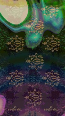 Kar taneleri arka plan. Snowflakes desen. Kar tanesi süs desen. Raster resim. Düz çizmek özgeçmişlerine izole soyut kar taneleri ile.