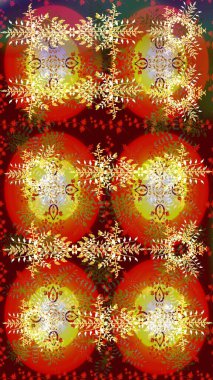 Kar taneleri tasarımı. Retro tarzı, kış elementleri. Son moda kar taneleri ve elementler onun kartlarını gösteriyor. Modern soyut tasarım posteri, kapak, renkli kart tasarımı.