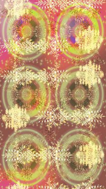 Güzel soyut kar tanesi raster tasarımı. Düz kar karalama ikonları, bej renkli kar taneleri, noel afişi için tarafsız ve kahverengi renkler, kartlar. Yeni yıl kar tanesi.