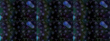 Kar tanelerinin soyut arkaplanlı Noel şablonu. Gri ve siyah kar taneleri. Raster illüstrasyonu. Noel ve Yeni Yıl moda baskıları için tatil tasarımı.