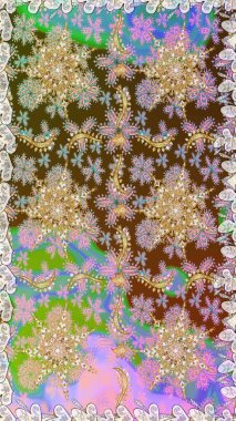 Tekrarlayan elementlerle kusursuz soyut arkaplan. Tarafsız ve altın desenli. Zarif raster klasik desen.