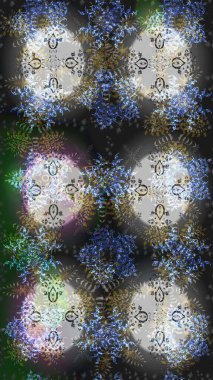 Gri, nötr ve mavi renkte çiçekler. Raster illüstrasyonundaki çiçek desenli çizim. Renkli Bahar Teması eskiz kalıbı. Düz Çiçek Elementleri Tasarımı.