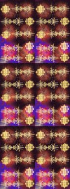 Renklere göre dizayn. Raster illüstrasyonu. Çiçek Elementleri 'nin soyut geçmişi. Raster kış deseni.