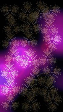 Raster illüstrasyonu. Kar tanesi ikonu, izole edilmiş. Renkli arka planda güzel kar taneleri. Düz tasarım.