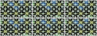 Tarafsız renklerde çiçekler. Renkli Bahar Temalı Kusursuz Arkaplan. Düz Çiçek Elementleri Tasarımı. Çiçeksiz desenli arka plan, yaz çiçekleri..