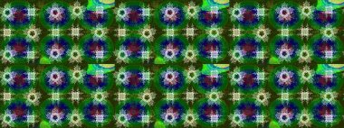 Snowflakes desen. Raster kar taneleri arka plan. Kar tanesi renkli desen. Renk arka plan üzerinde izole soyut kar taneleri ile düz tasarım. Raster illüstrasyon.