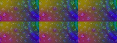 Çiçek ve yapraklı çiçek deseni. Raster illüstrasyonu. Küçük çiçekli şirin desen.