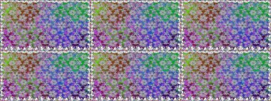 Tarafsız renklerde çiçekler. Düz Çiçek Elementleri Tasarımı. Renkli Bahar Temalı Kusursuz Arkaplan. Çiçekle kusursuz desen.