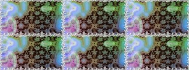 Kızılderili desenli desenli desenli şal deseni. Etnik Mandala süsü. Raster Henna dövme stili. Tekstil, tebrik kartı, boyama kitabı, telefon kılıfı baskısı için kullanılabilir.