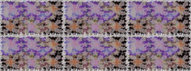 Şirin, zarif çiçekler Raster illüstrasyonu. Poster ya da kapak için arka plan. Davetiye ve kartpostal tasarımı için dekoratif çiçek unsurları. Yapraklı kusursuz desen. Tekstil için figür.