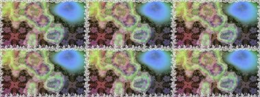 Gri renkte yaz çiçekleri. Çiçekli karalama şeklinde Raster çiçek deseni. Raster illüstrasyonu.