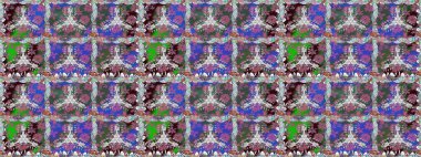 Küçük gri çiçeklerle oldukça eski bir besin torbası deseni. Tekstil, kumaş, kapaklar, duvar kağıtları, baskı, naylon, yapıştırma, örgü, dekupaj için çiçeksiz arkaplan.